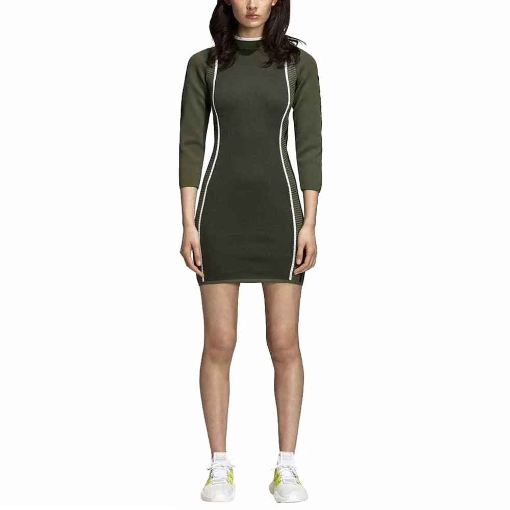 NWT Adidas Green Bodycon Dress